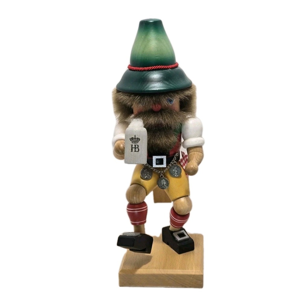 Christian Ulbricht Bavarian Nutcracker 0/60 LE Germany Wood GUC 🎄🍺